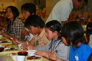 合宿食事3