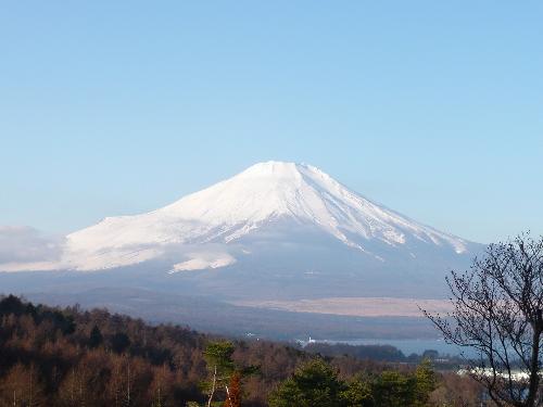 山中湖より富士山