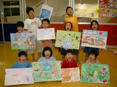 ２００３がらがらどん、お絵かき頑張ったぞ～