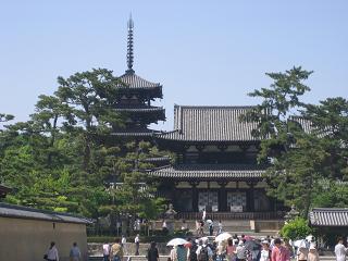 法隆寺正面