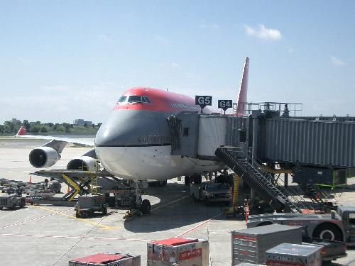 ミネアポリス空港にて