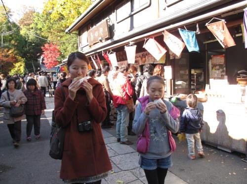 深大寺食べ歩き