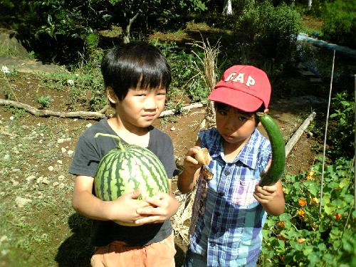 平内パーティを担う男子二人の収穫