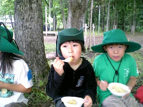 野外活動・じゃがいも！