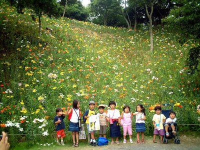 ユリの花の香りに包まれて