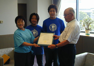 2004 帰国報告・市長訪問4