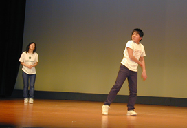 円盤投げT君