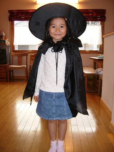 まおちゃんは「魔女」