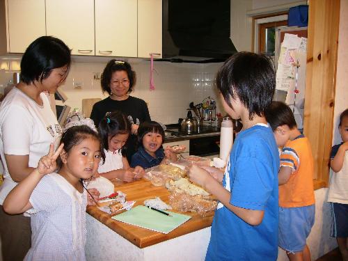 餃子作り