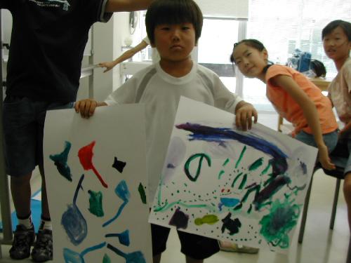 2007夏活動・絵画