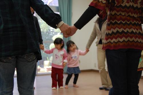 仲よしの2人　かわいい！