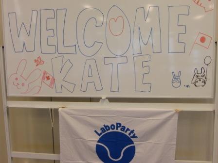 Welcome Kate