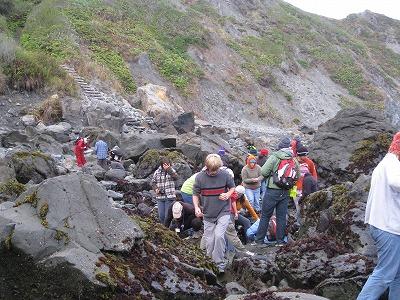 海岸散策