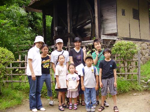 ユエユエと民家園