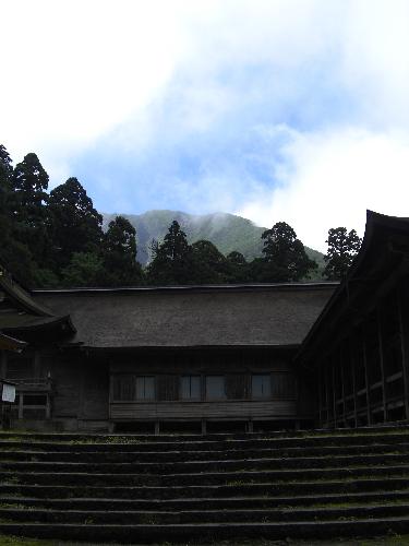 大神山神社と大山