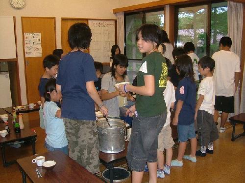 食事の用意