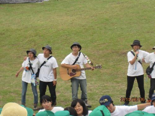 大山キャンプ開営式①