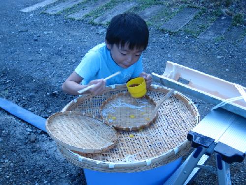 流しそうめん③