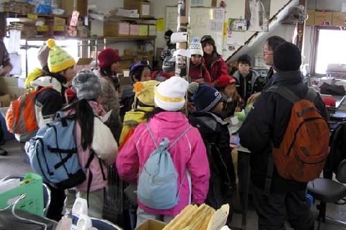 小学生スペシャルロッジ組、たろう丸に進出！