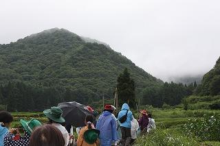 ２日目は野外活動♪雨の中・・・・決行！！！