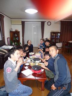 小学高学年・中学生グループはたこ焼きパーティ♪