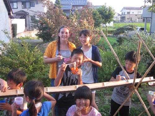夏祭り　そうめん