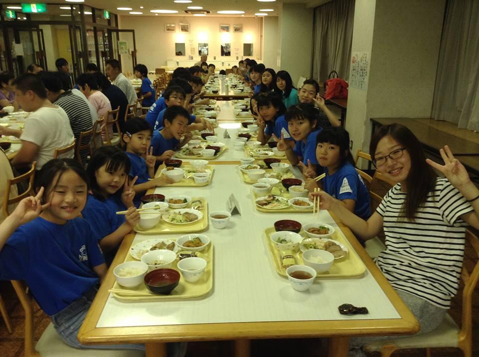 合宿食事2
