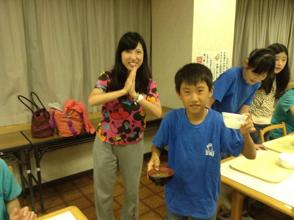 合宿食事6