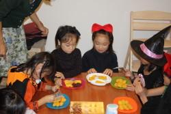 ハロウィンクッキー作り