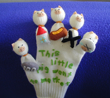 This Little pig went to market