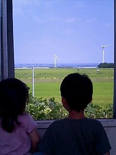 大山口駅からの景色