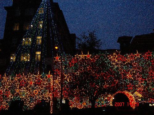 カナダバンクーバークリスマスイルミネーション1