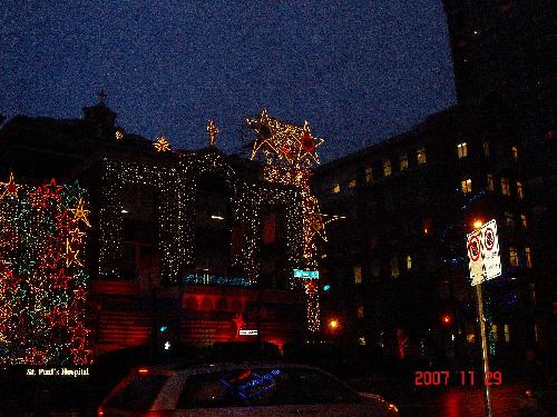 カナダバンクーバークリスマスイルミネーション2