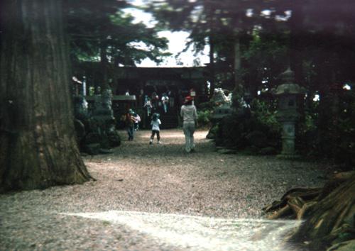 野尻湖・弁天島神社