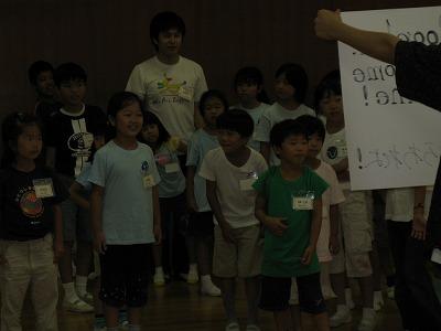 地区合宿小学校低学年1