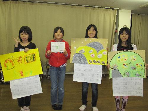 2011カレンダーの絵いるかG