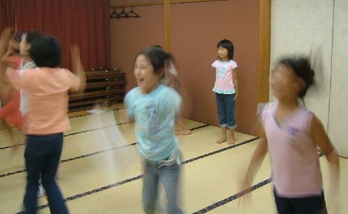 キャンソンでノリノリ