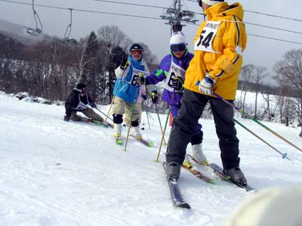 スキー実習の様子その２