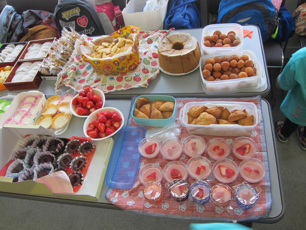 持ち寄りデザート